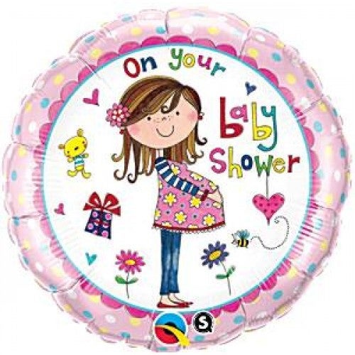 Baby Shower Folien Ballon