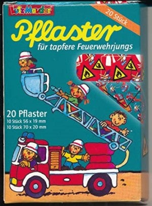 Pflaster Feuerwehr 20 Stück