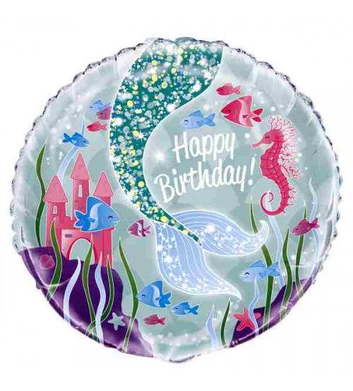 Meerjungfrau Folien Ballon