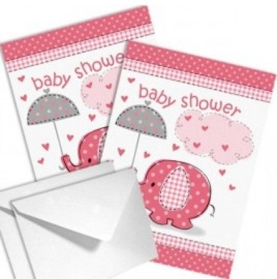 Baby Shower Babyfant Einladungskarten 8 Stück