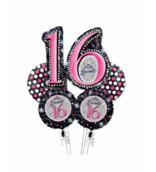 16. Geburtstag Ballon Set