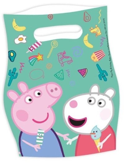 Peppa Party Tüten 6 Stück