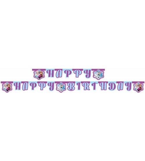 Frozen Northern Lights Banner 2.10m