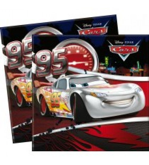 Cars Silver Servietten 20 Stück