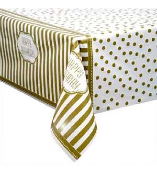 Golden Night Party Tischdecke 137cm x 213cm