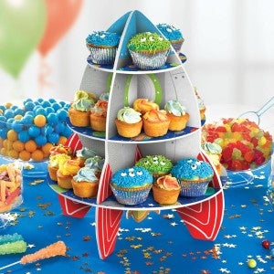 Muffin Ständer Rakete Muffin Ständer Rakete