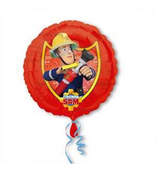 Feuerwehrmann Sam Ballon Rot