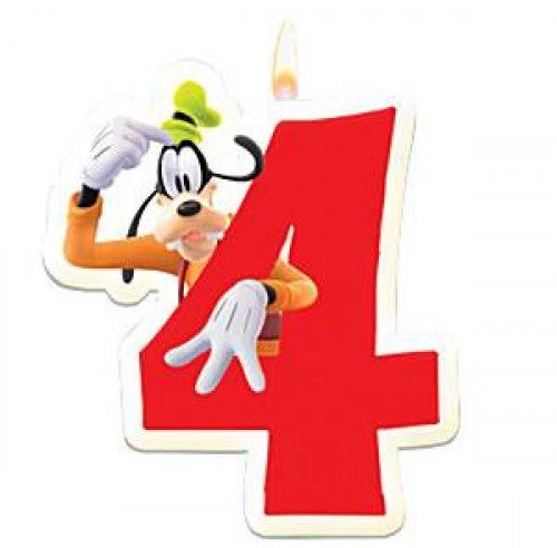 Micky Maus Kerze Nr. 4