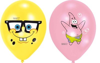 Spongebob Ballon Set Spongebob Ballon Set