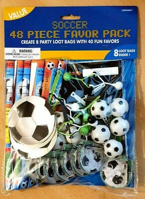 Mitgebsel Set Fussball 48teilig