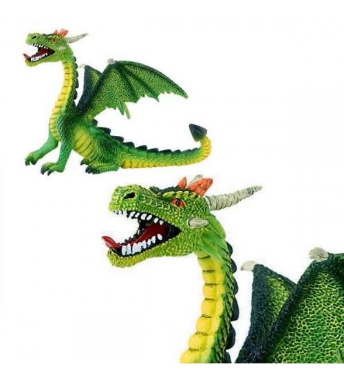 Torten Figur grüner Drache