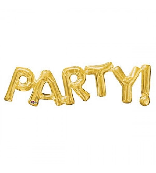 Ballon Party Gold