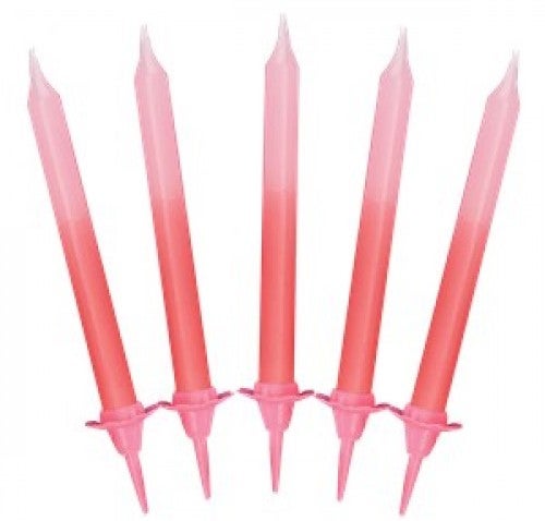 Kerzen Pink Glitzer 24 Stück Grosspackung Kerzen Pink Glitzer 24 Stück Grosspackung