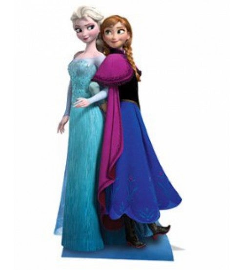 Pappfigur Disney Frozen Anna 155cm Pappfigur Disney Frozen Anna 155cm