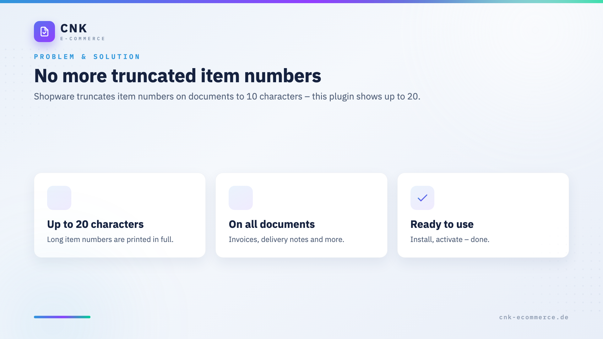 WeloPlatformProductNumberLength