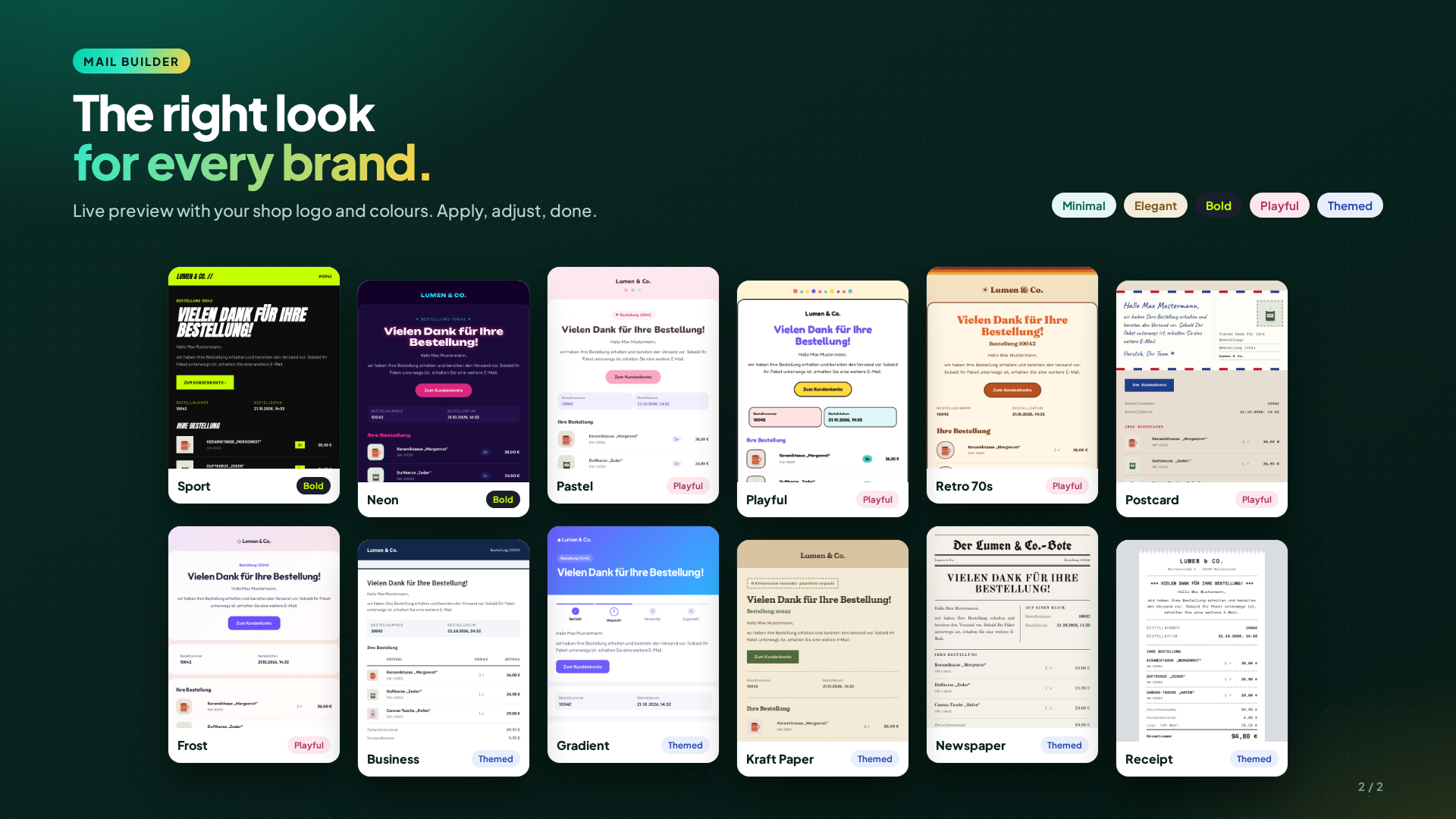 FlinkMailBuilder