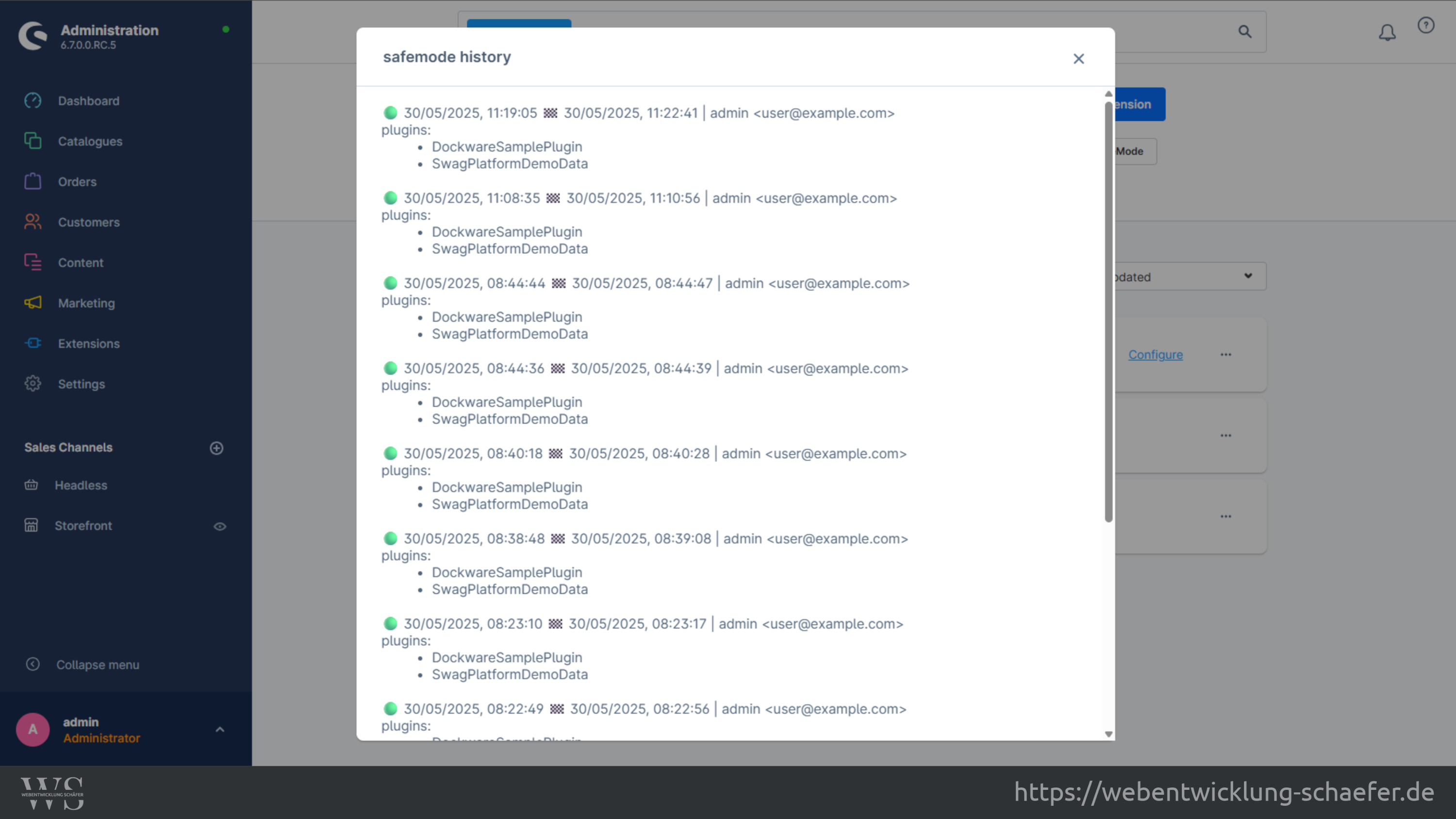WebSchSafeMode