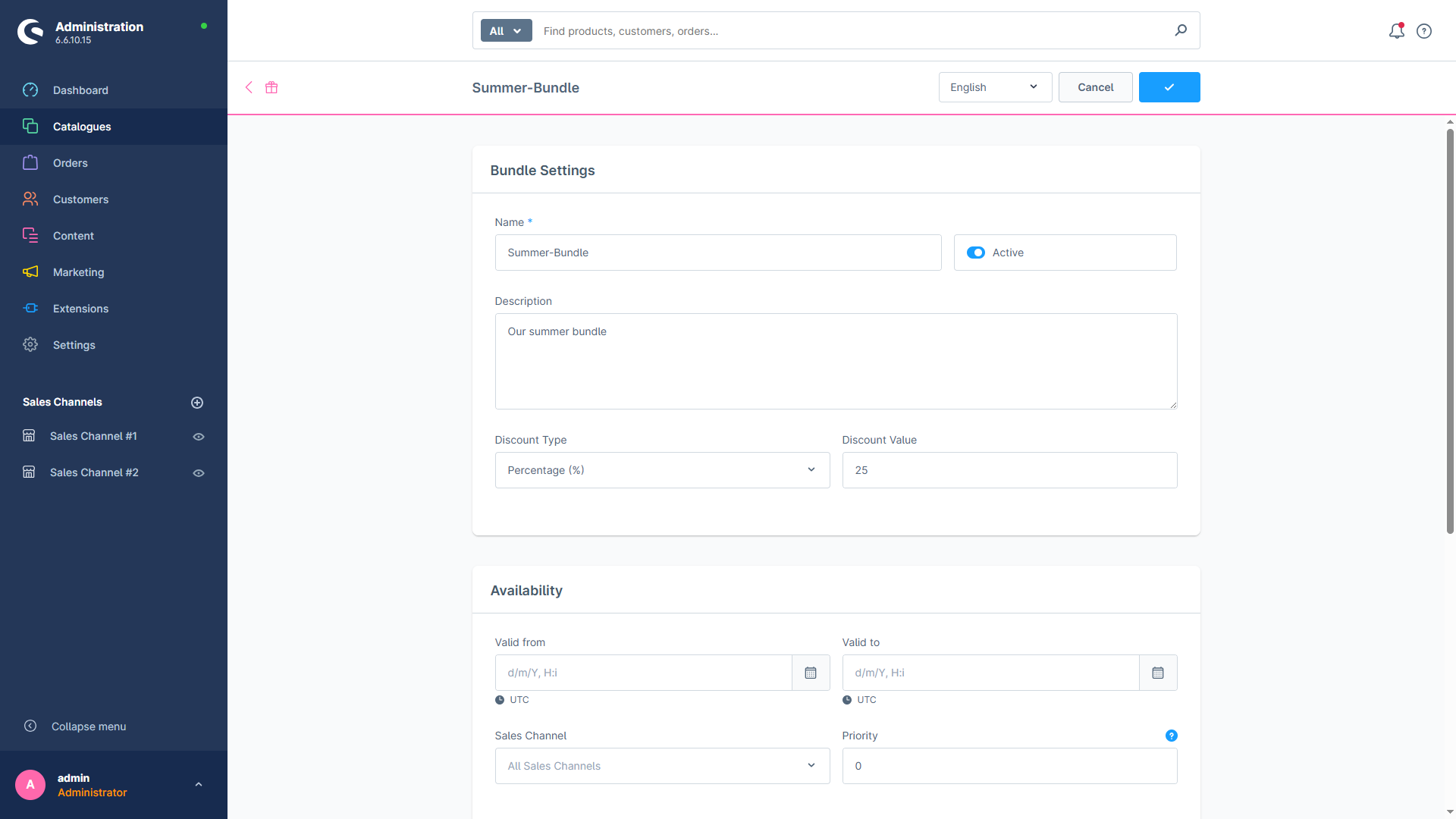 WeedesignBundleManager