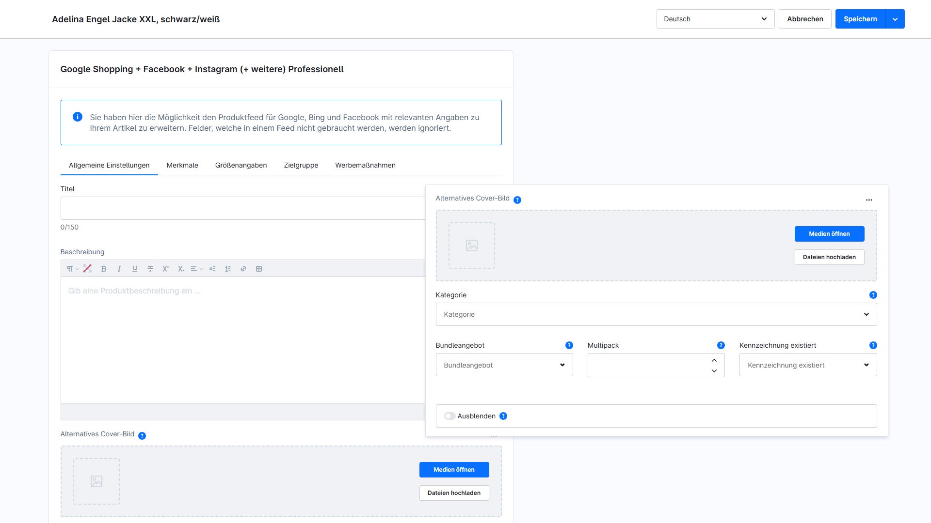 CbaxModulGoogleShopping