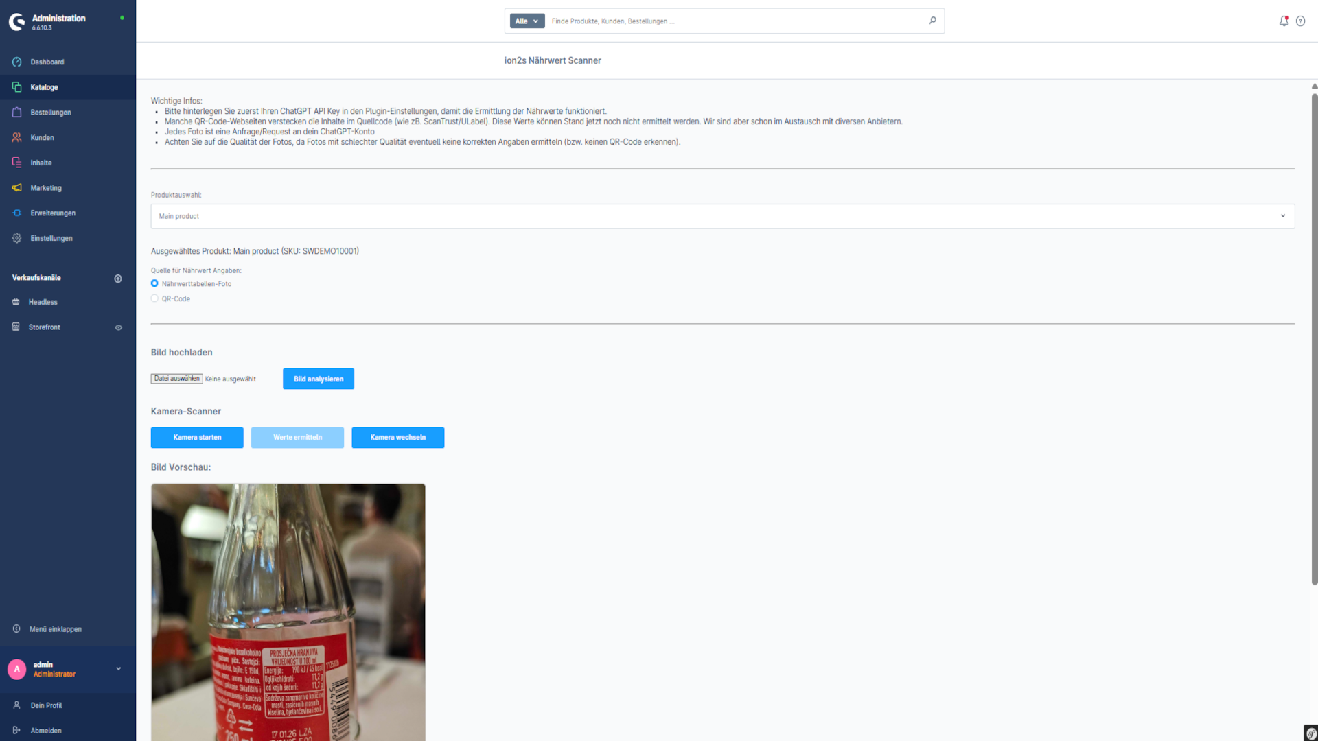 Ion2sNutritionalAiScanner