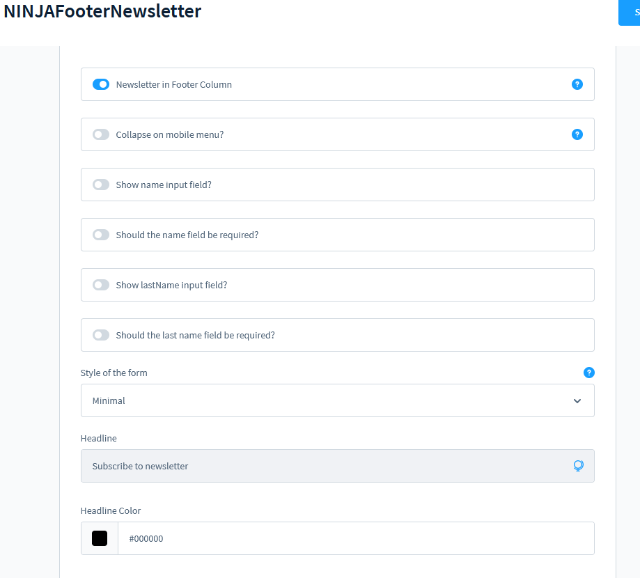 NINJAFooterNewsletter