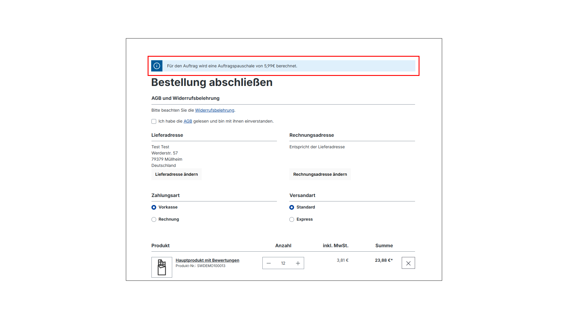 LenzPlatformCartAddition