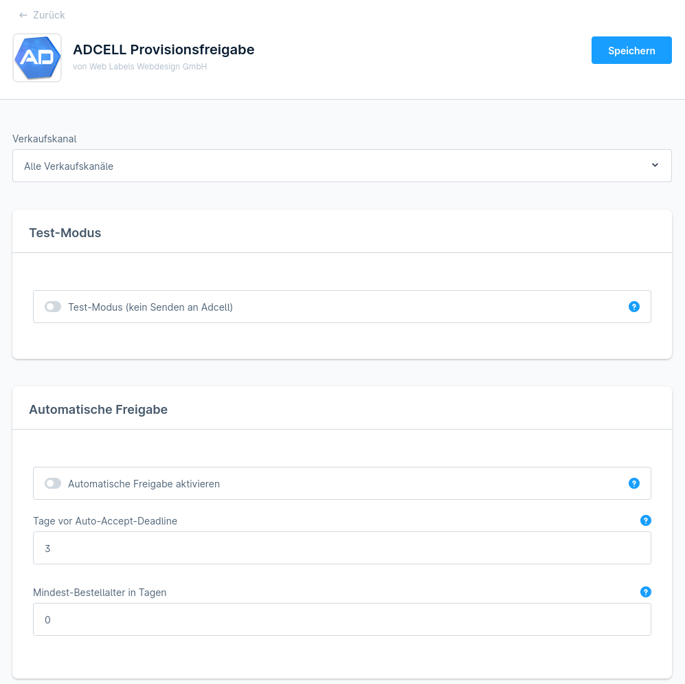 WebLaAdcellProvisionsfreigabe