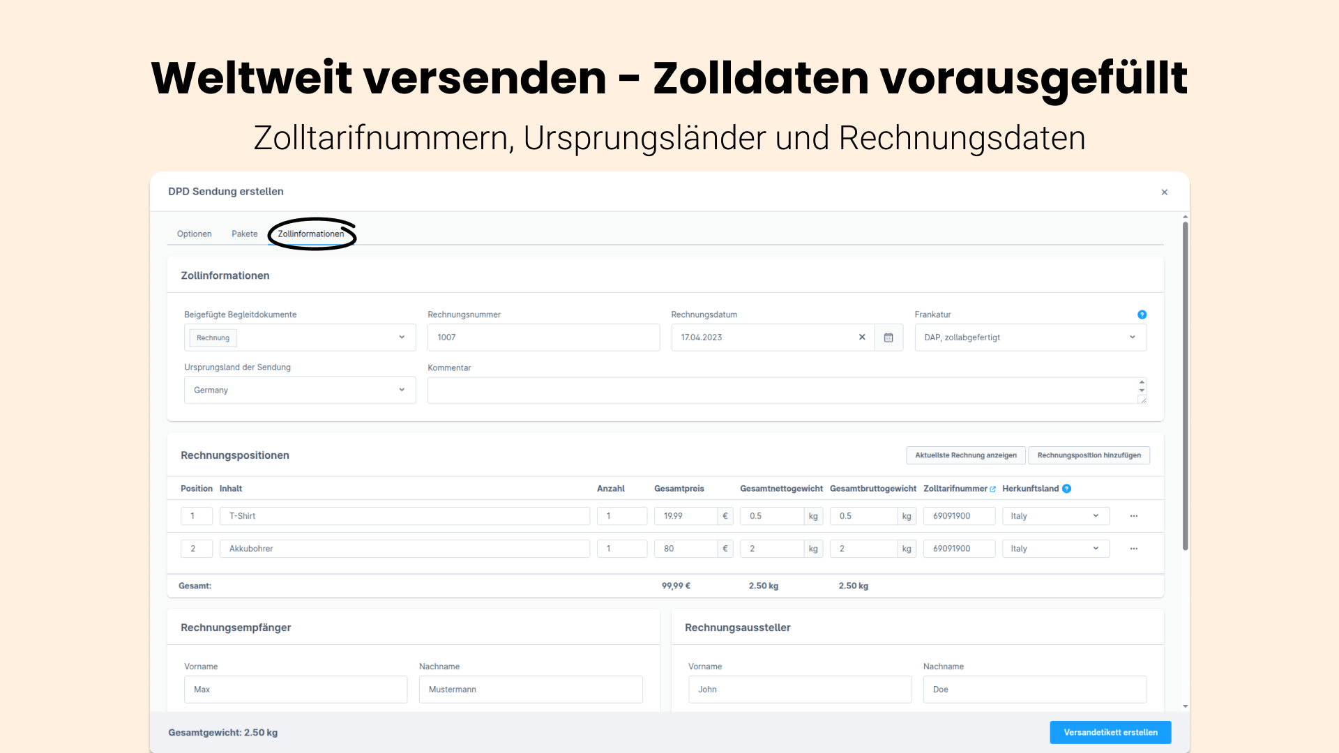 ApplifactionDpdShipping