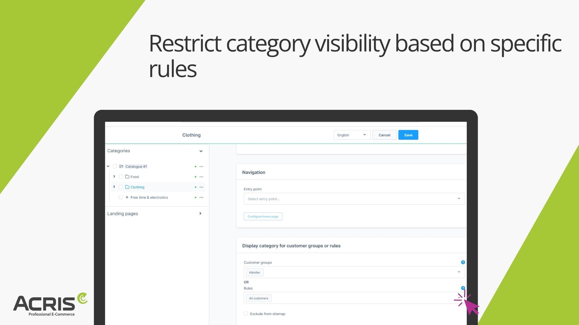 AcrisDisplayCategoryCustomerGroupCS
