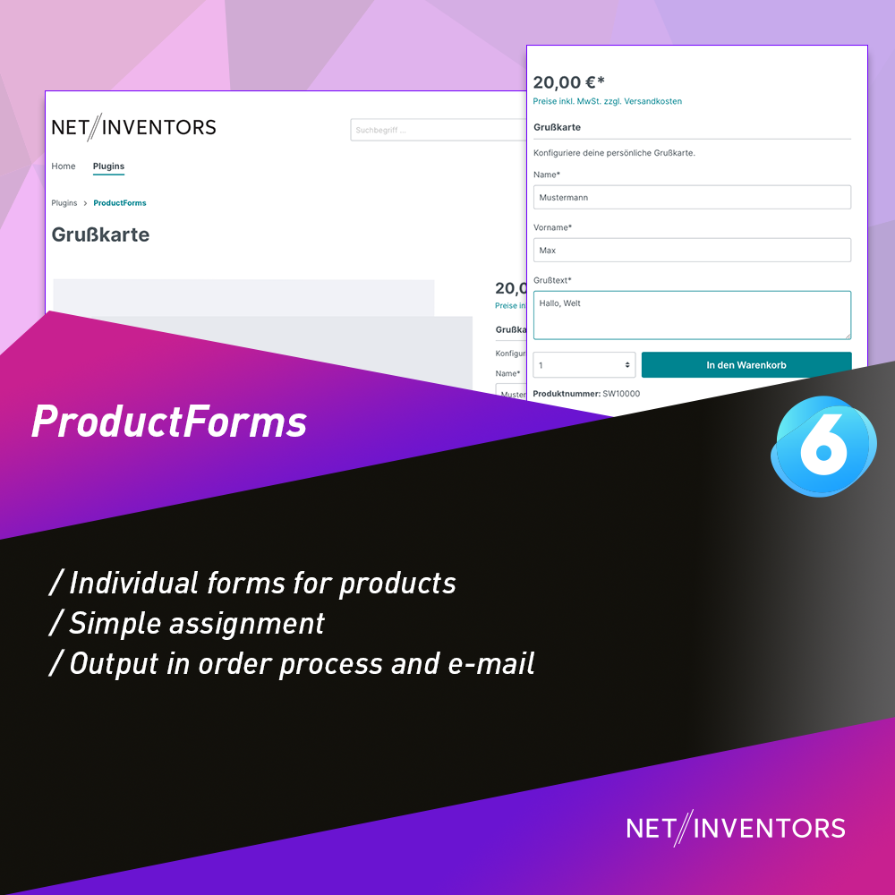 NetiNextProductForms