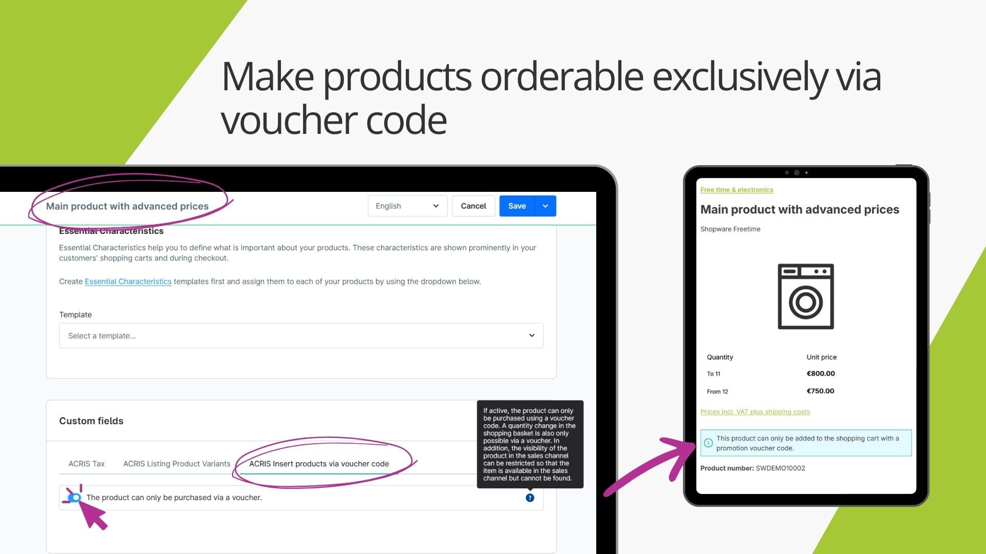 AcrisProductVoucherCodeCS