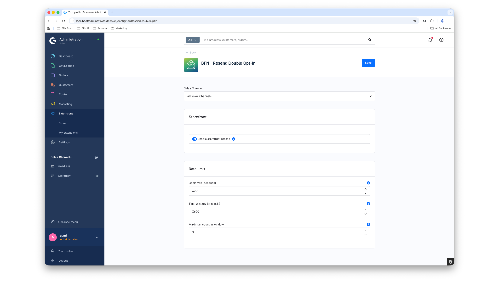 BfnResendDoubleOptIn