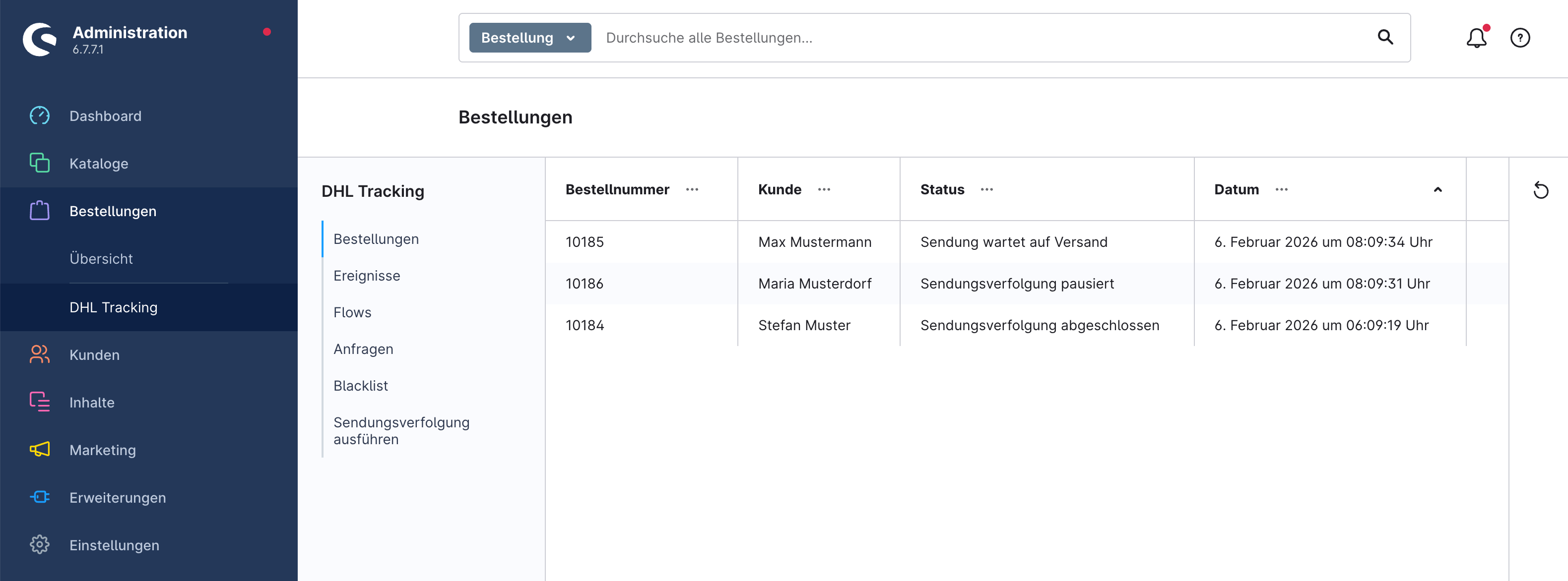 DvsnDhlTracking
