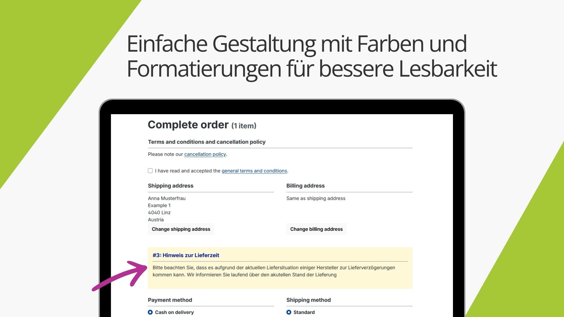 AcrisCheckoutInfoTextCS
