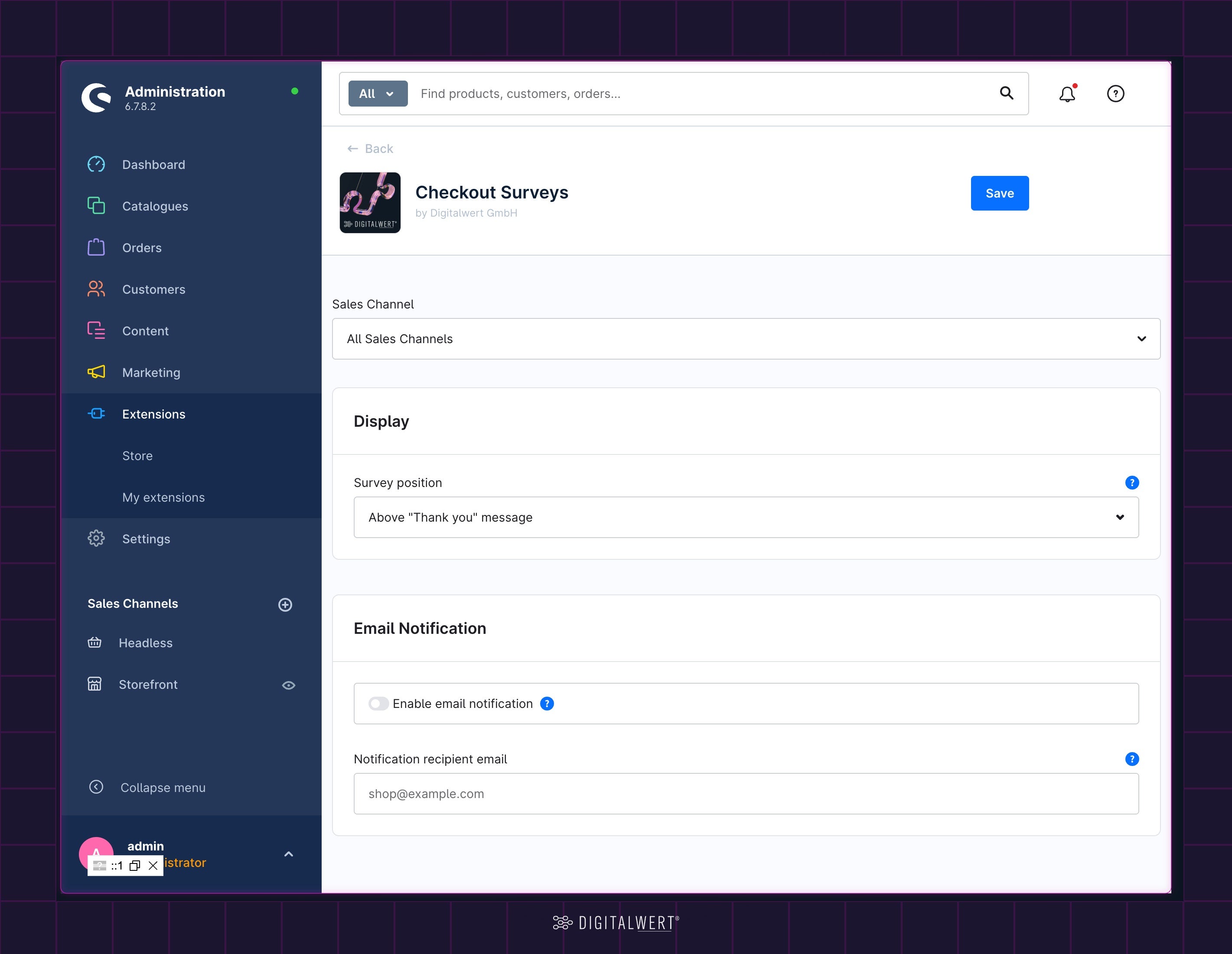 Digi1CheckoutSurveys