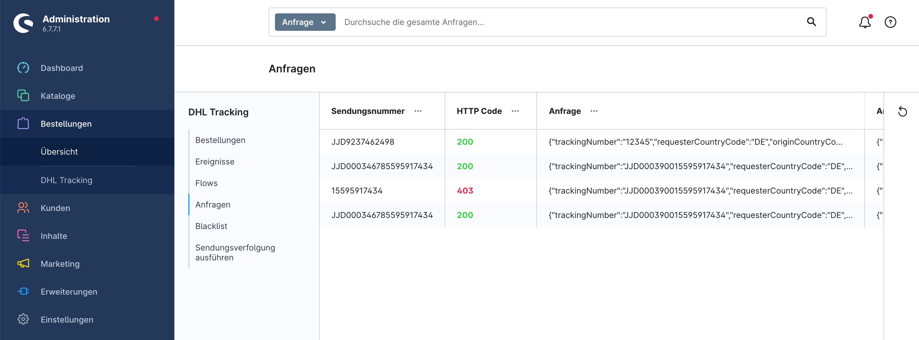 DvsnDhlTracking
