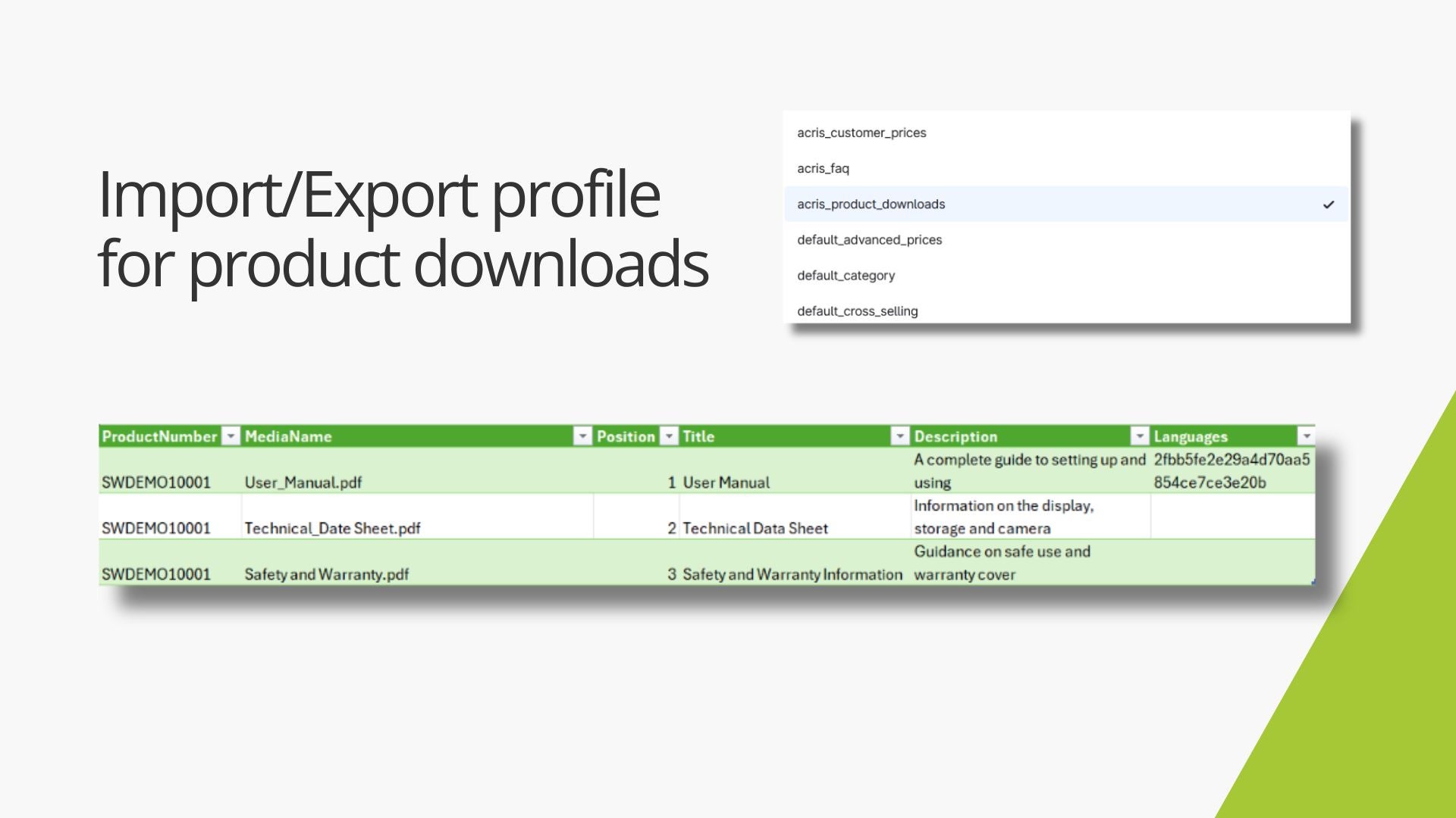 AcrisProductDownloadsCS