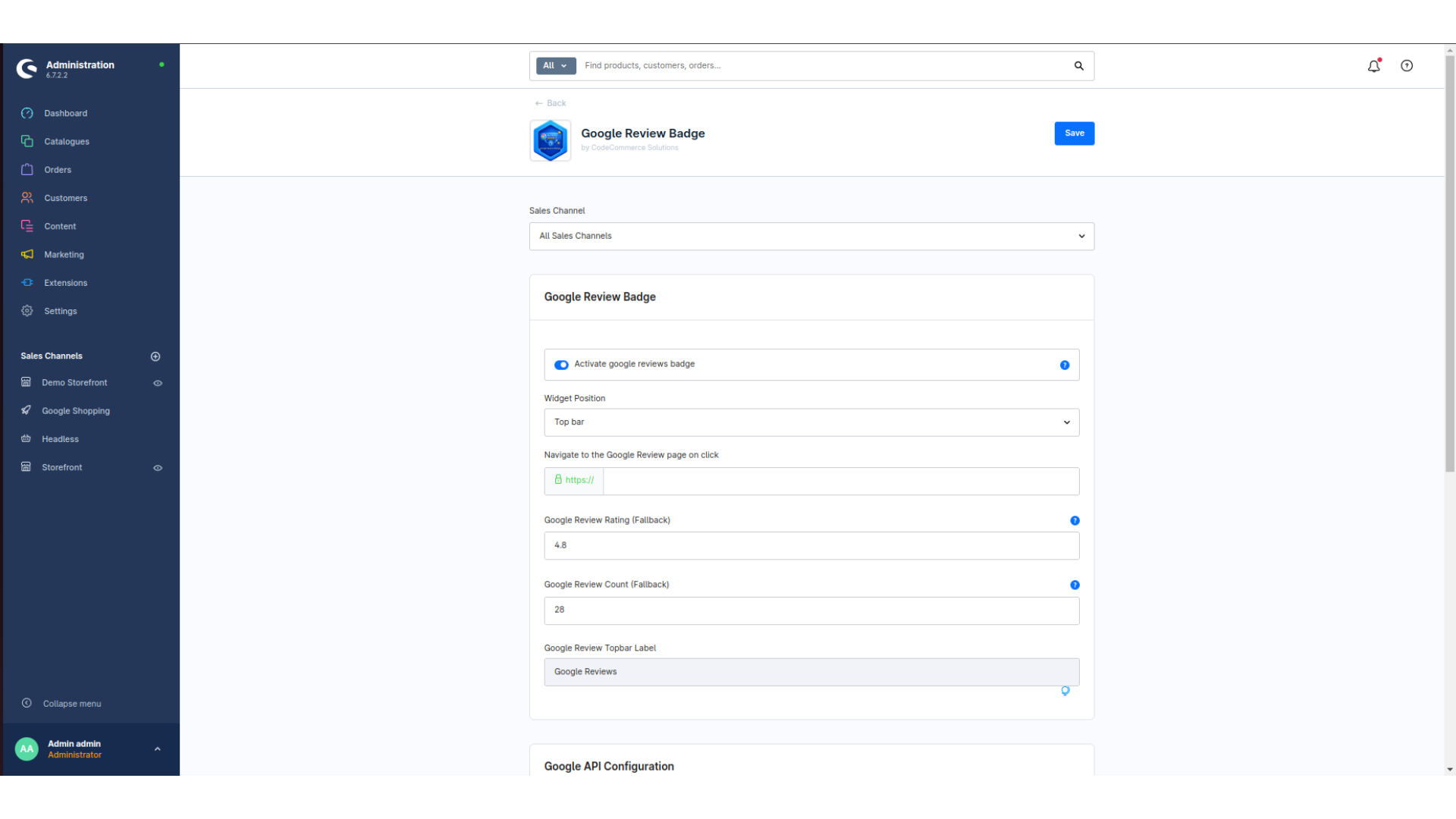 CodeComGoogleReviewBadge