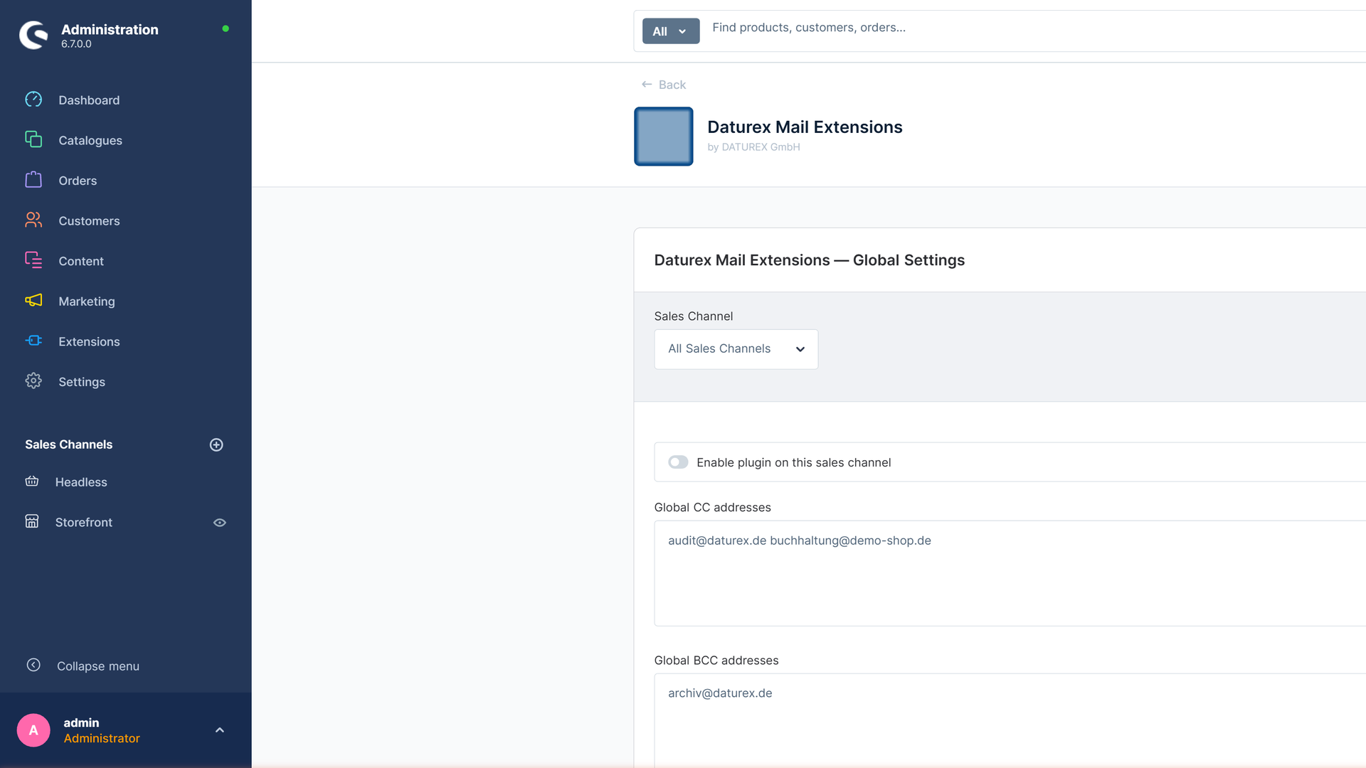 DaturexMailExtensions
