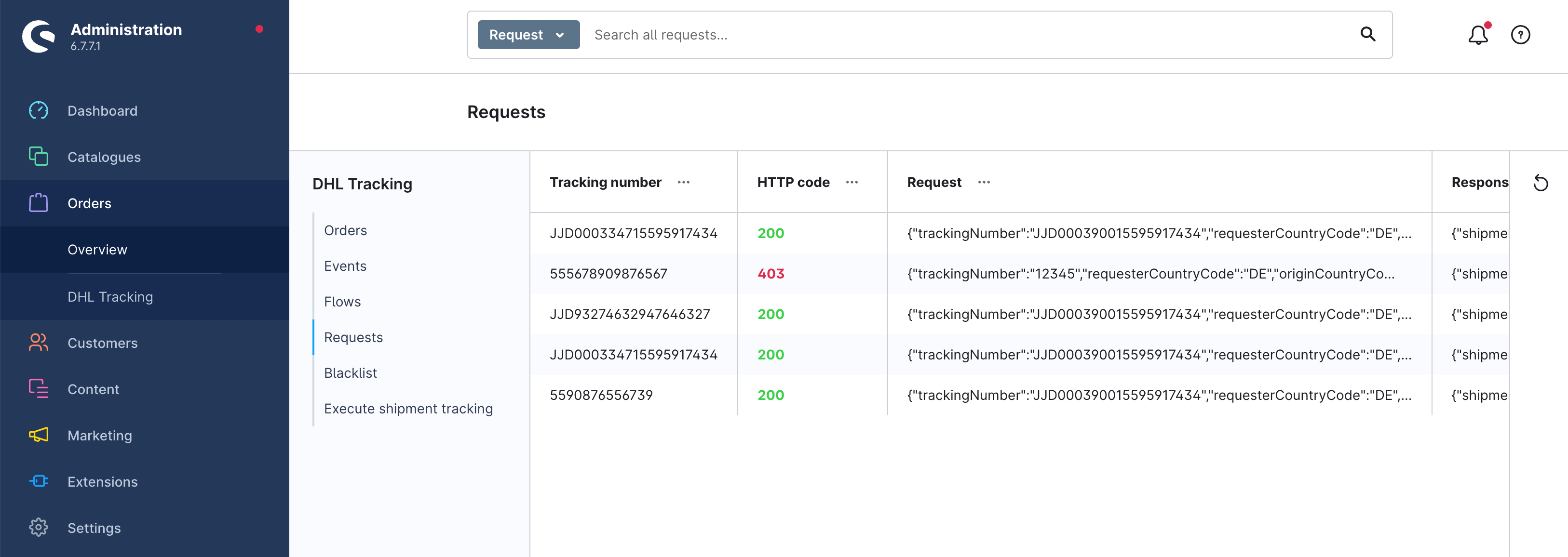 DvsnDhlTracking