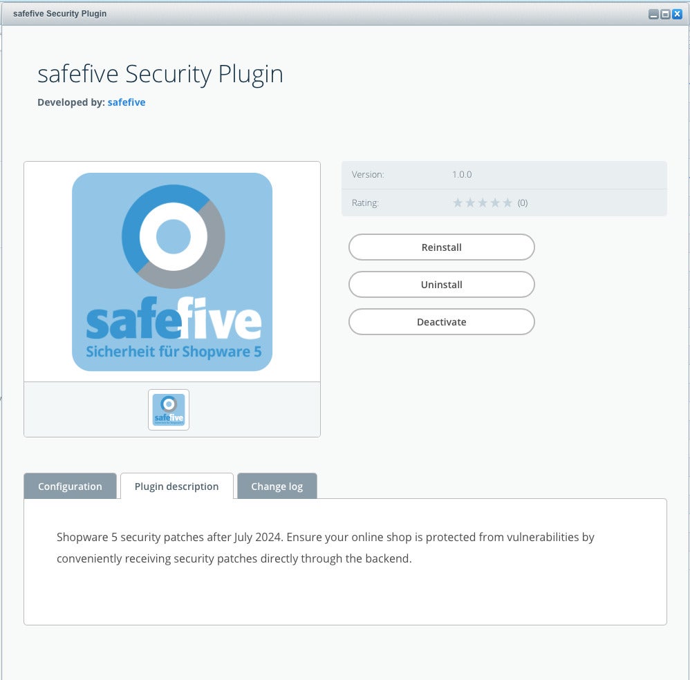 safefiveSecurityPlugin