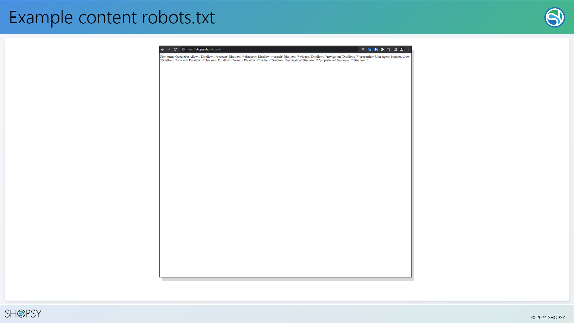 ShopsyRobotsTxtApp