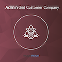 MageVisionAdminGridCustomerCompany