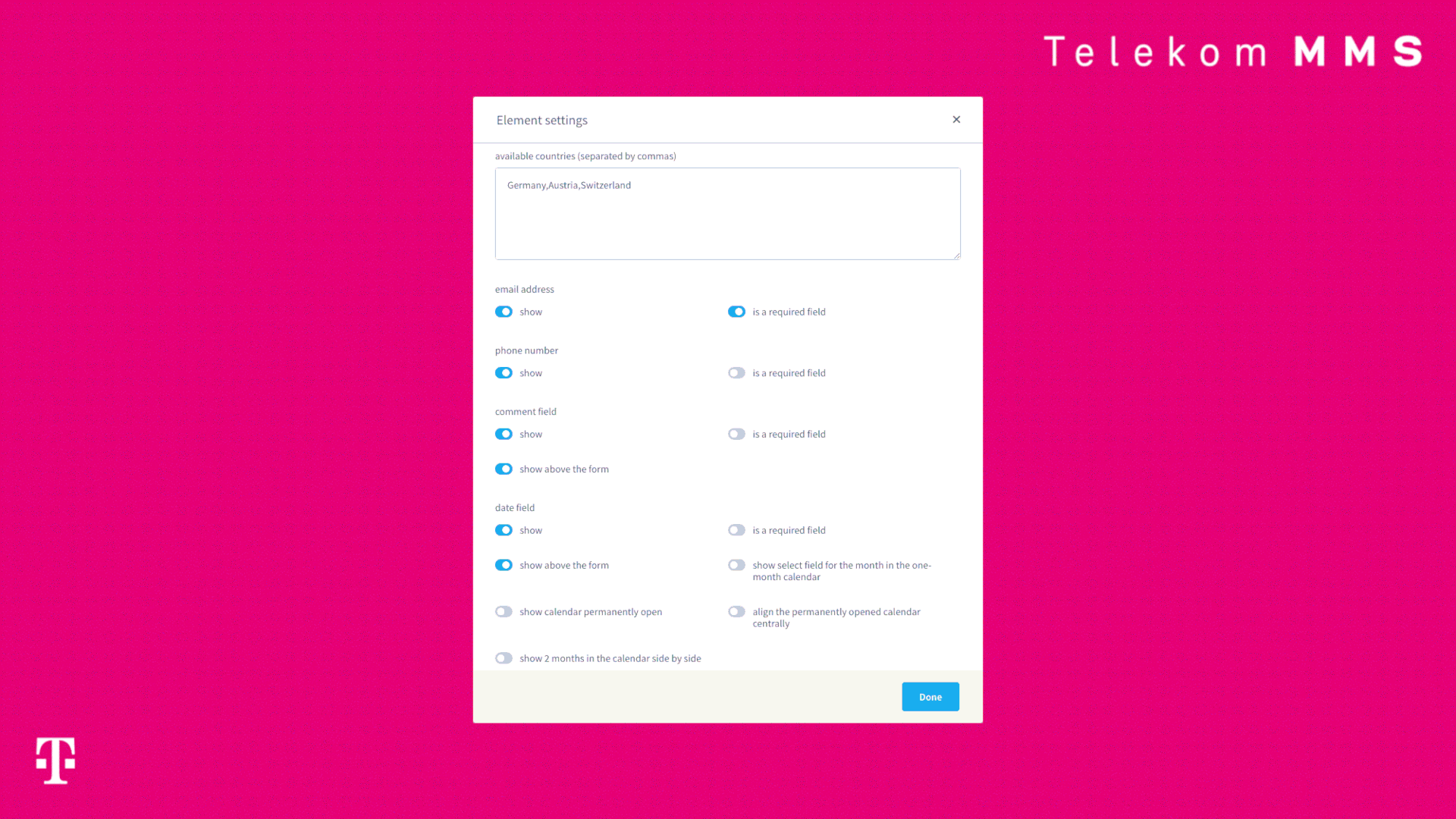 TmmsCmsElementPeriodRequestForm