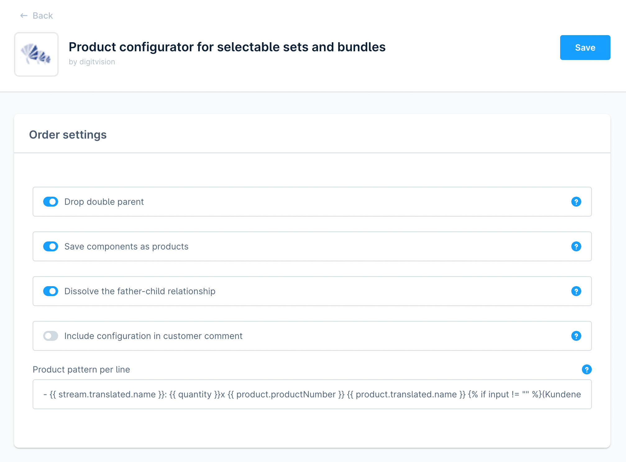 DvsnSetConfigurator