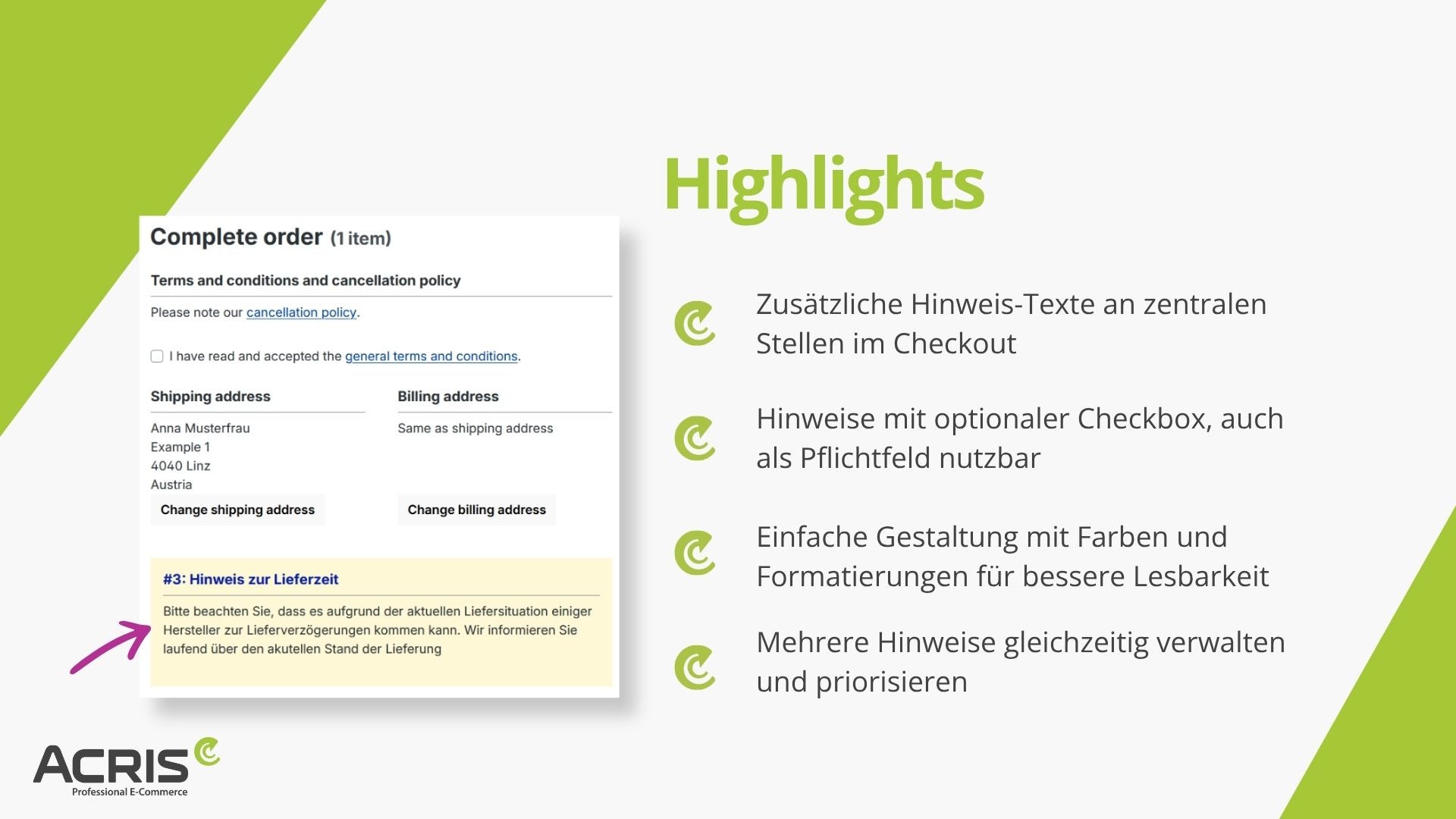 AcrisCheckoutInfoTextCS