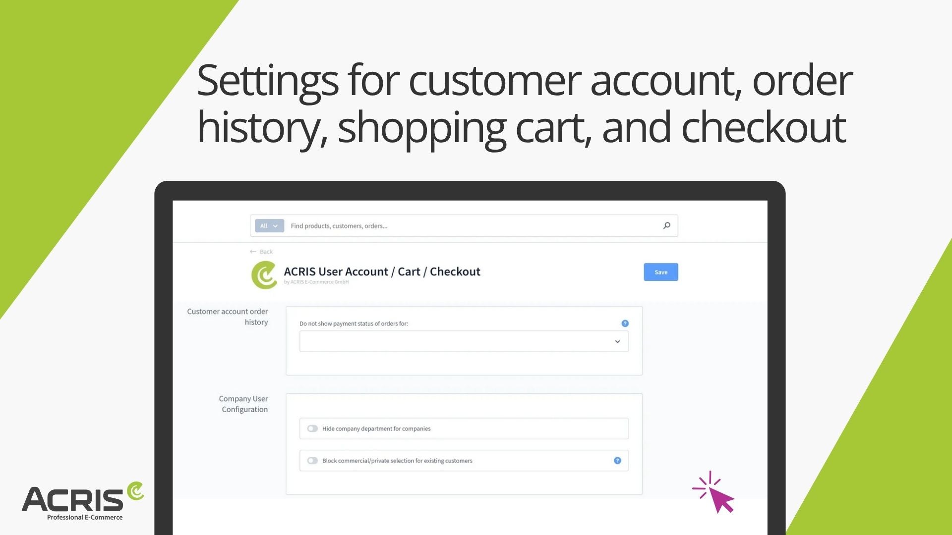 AcrisAccountCartCheckoutCS