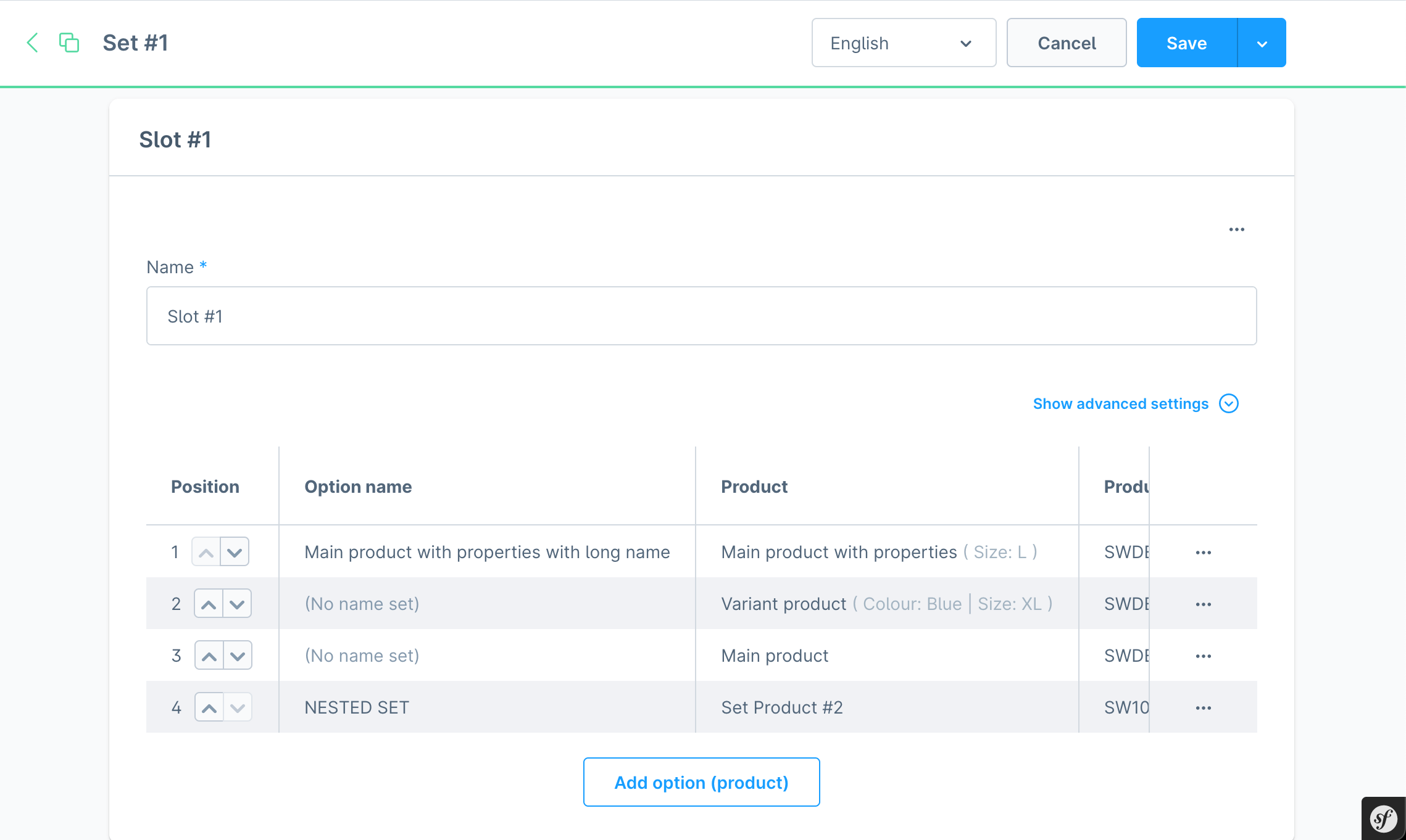 SwkwebProductSet