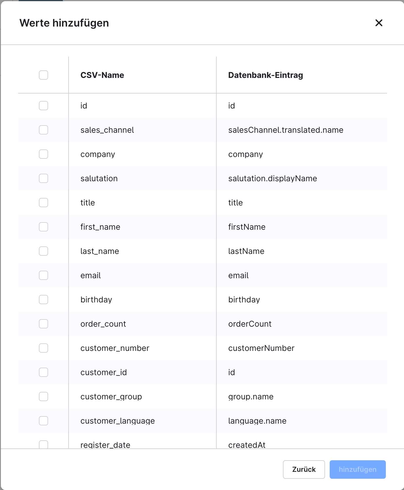 CnkPlatformCustomerCsvExport