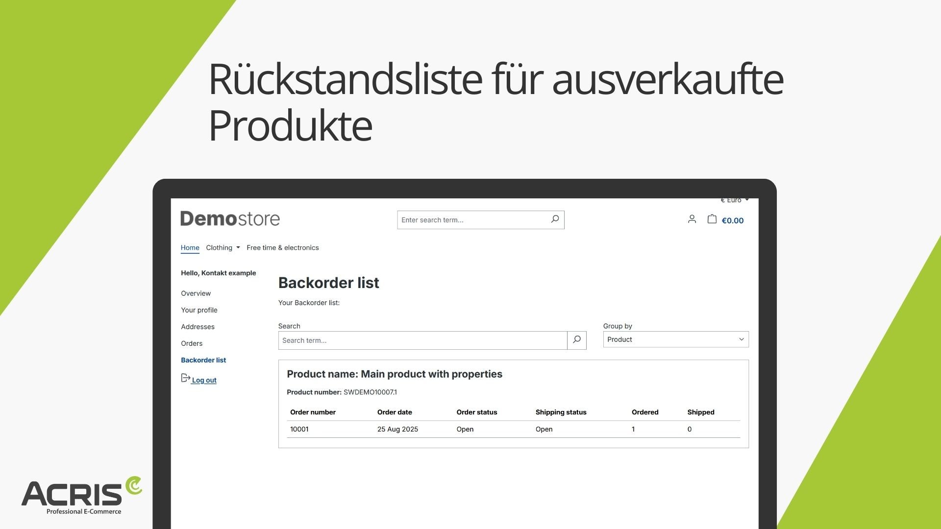 AcrisDeliveryTimeCS